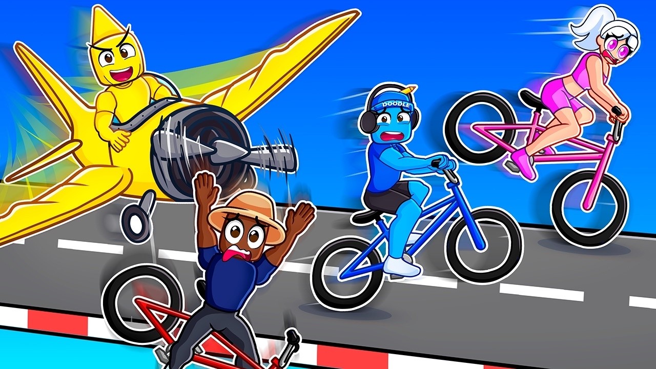BMX vs GIANT PLANES in GTA 5..