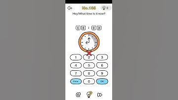 Brain out level no 135 Hey!What time is it now?