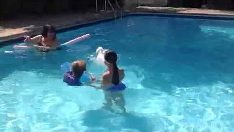 Dog swim