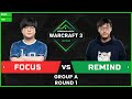 DreamHack Warcraft III Open 2021 Finals - [ORC] FoCuS vs. ReMinD [NE] - Group A