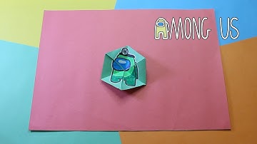 Бесконечная открытка Амонг Ас / Never Ending Card AMONG US Transformations / Endless Card Tutorial
