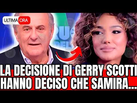Video GERRY SCOTTI LA DECISIONE : HANNO DECISO CHE SAMIRA LUI... LA SCELTA DELLA RUOTA DELLA FORTUNA!