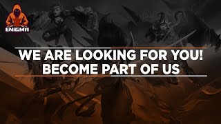 APPLICATION VIDEO / League of Legends / ⭐Be part of us⭐ Enigma Gaming - apply now APPLICATION VIDEO screenshot 2