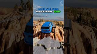 Which car can successfully complete the challenge? #usa #beamngdrive #games #shorts