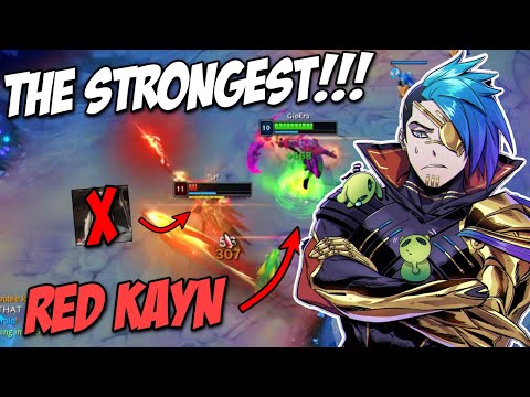 THE STRONGEST KAYN BUILD YOU MUST USE!! - Kayn Build & Runes