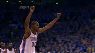 All Kevin Durant Game Winners & Clutch Shots (2008-2015)