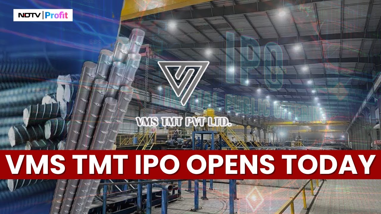 VMS TMT ₹148.5 Cr IPO Today: Is This The Next Big Stock Market Winner? | NDTV Profit