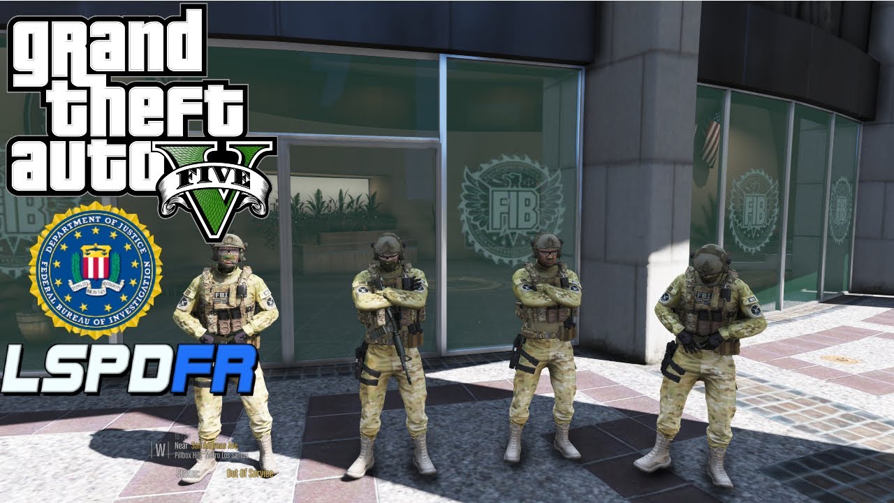 GTA V | LSPDFR 0.4.9 | Day-61 | FIB/FBI S.W.A.T. | Taking Down The Mafia | 4K |