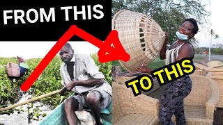 They turned this TRASH/ Curse Into WEALTH/Blessing. Water Hyacinth In Lake Victoria, Kisumu