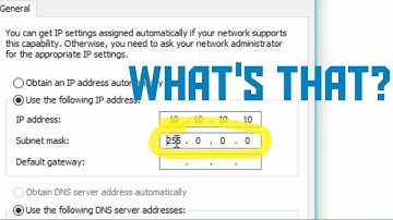 How do subnet masks work? (AKIO TV)