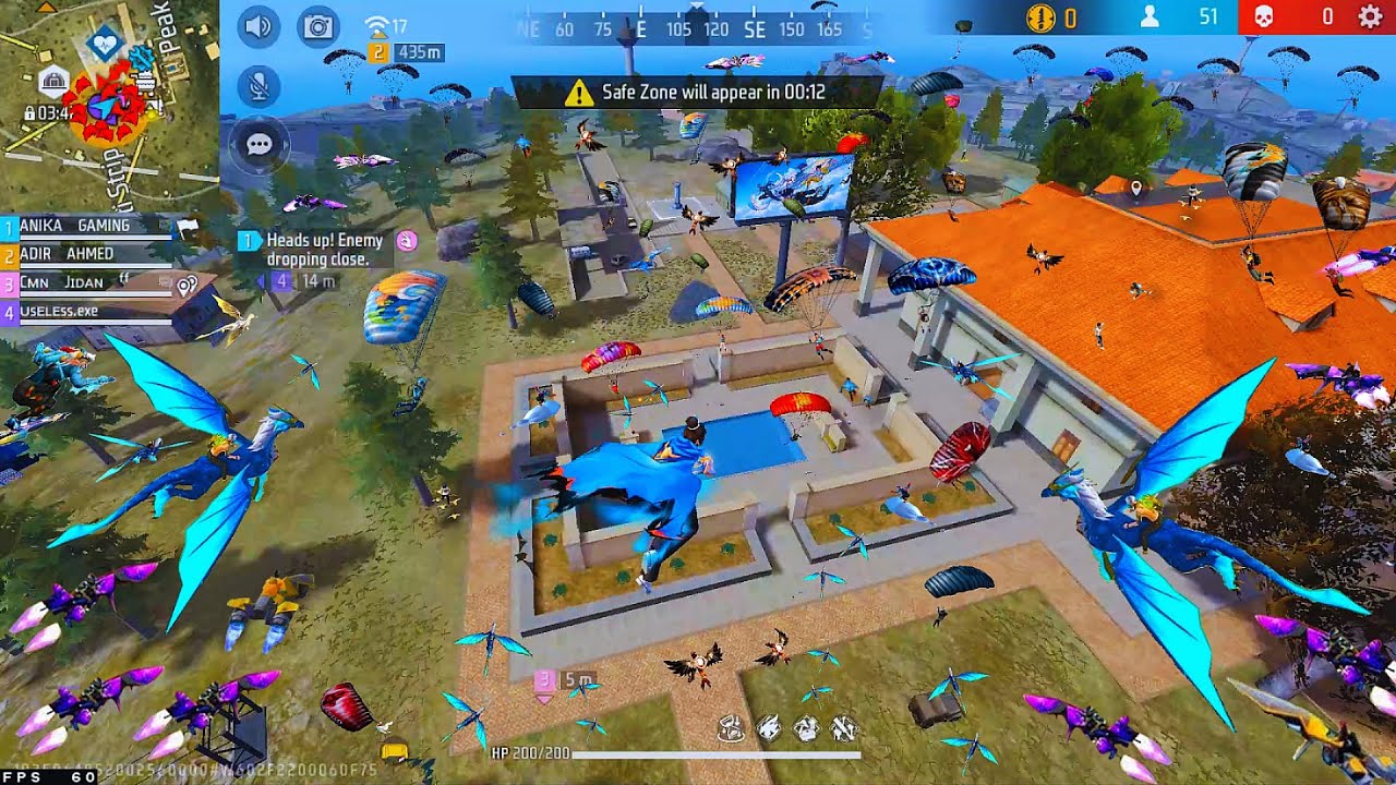 31 kills 💪SCAR +MP5 +AK47 99% Headshot Rate ⚡| Squad Vs Squad🪂[ Full Gameplay ] intel i5 🖥 Freefire