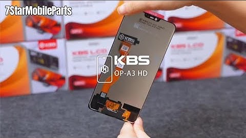 Oppo A3 KBS LCD HD Original Materials More Stable LCD Display Touch Screen Replacement