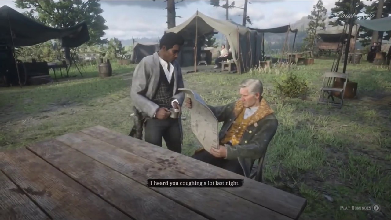 Lenny is a good boah (Lenny and Hosea cutscene): Rdr2 - YouTube