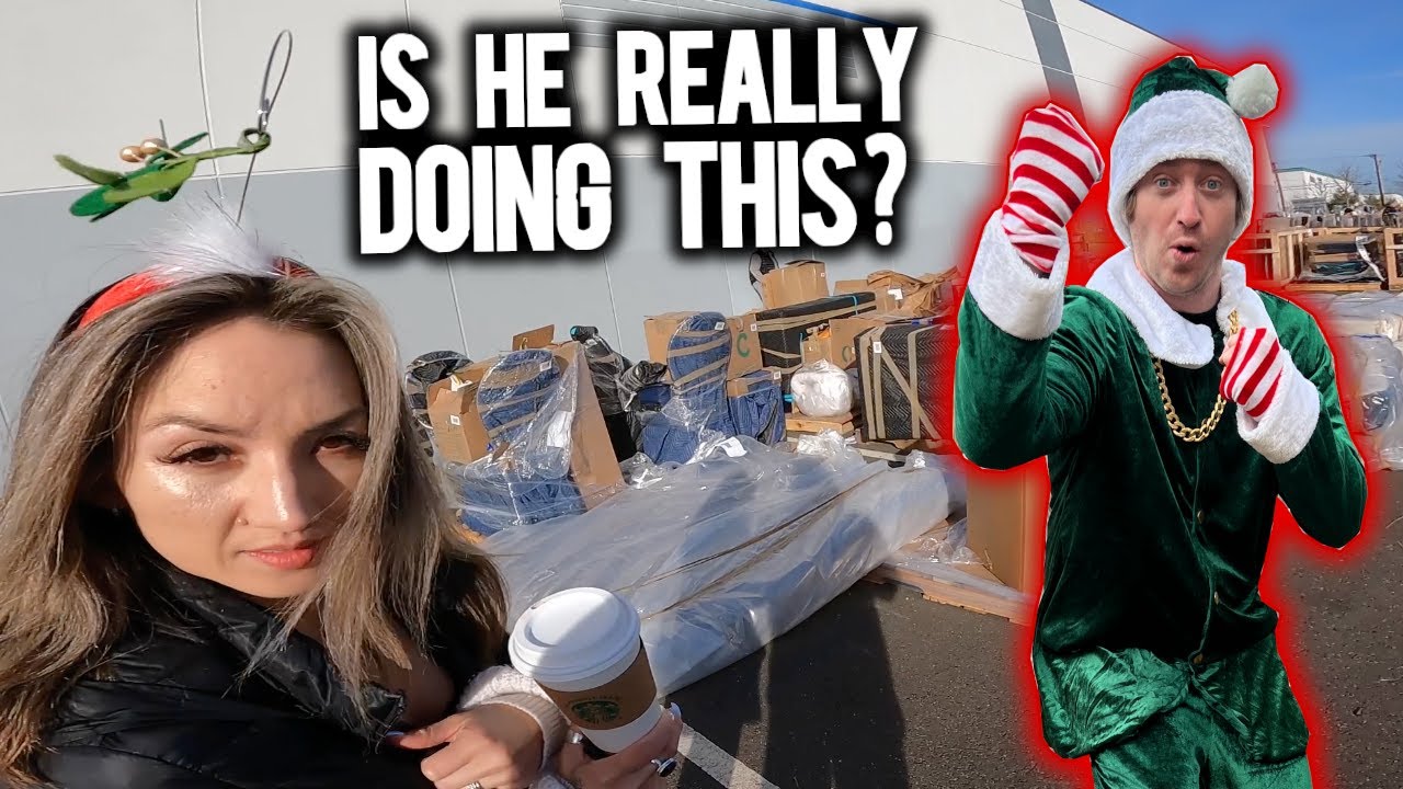 Real Life Storage Wars FIGHT Breaks Out At PALLET AUCTION! YouTube