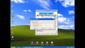 Anti Deep Freeze| Tutorial Defrost A Computer