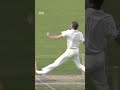 Reiffel sends the off stump flying