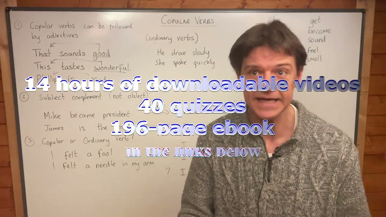 Copular Verbs - MASTER ENGLISH LANGUAGE - £13.99