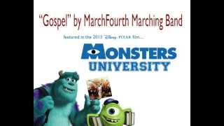 "Gospel" (closing theme song in 'Monsters University') by MarchFourth Marching Band chords