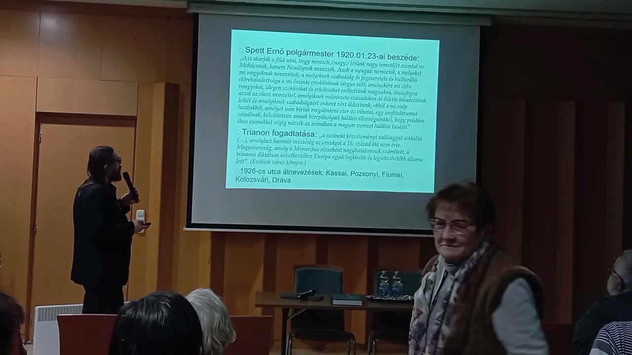 Szűcs Lajos történész ! Pillanat képek Szolnok történetéből . Macse vendégeként !  3.rész