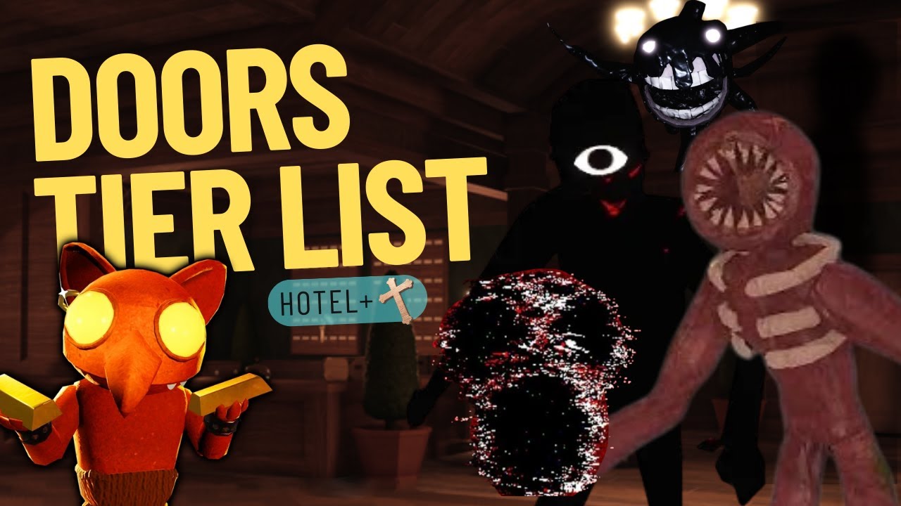 DOORS - Roblox Horror Tier List #roblox #robloxhorror