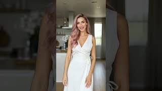 Vestido Feminino Alfaiataria Midi com Amarração Lateral Elegante  PMG