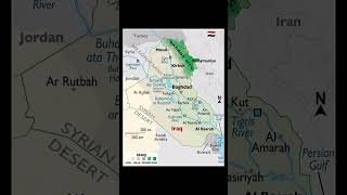 Iraq Holds The Cradle Of Civilization Between Two Rivers 🤯🇮🇶 #Iraq #geography
