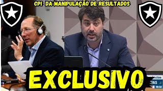 EXCLUSIVO 🚨CBF NA CPI DA MANIPULAÇÃO DE RESULTADOS |  NOTÍCIAS DO BOTAFOGO