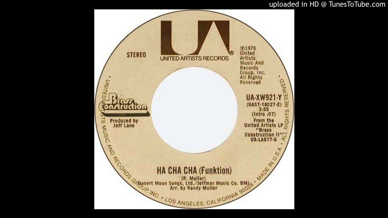 1977_264 Brass Construction Ha Cha Cha (45) YouTube