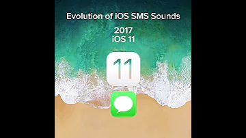 Evolution Of IOS SMS Sounds 