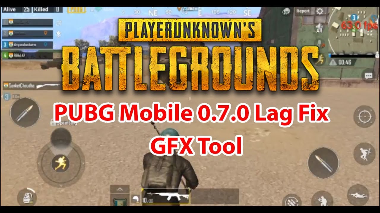 PUBG Mobile 0.7.0 Lag Fix | GFX Tool | 2 GB | NEW UPDATE | NO ROOT | - 