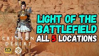 Light of the Battlefield Plate Armor Set - Complete Location Guide Crimson Desert 🛡️ 4K