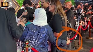 موقف محرج للنجمة هالة صدقي في مهرجانالبحرالاحمر بالسعودية 