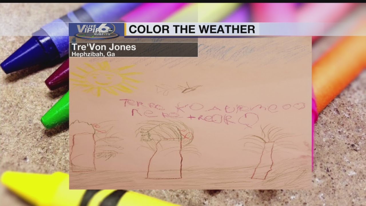 Color the Weather Friday, December 7, 2018