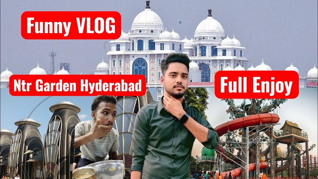 Ntr Garden Hyderabad// Funny vlog video /Rke Gulfaraz vlog 