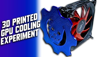 Will This 3D Print Help  Cool My GPU? | An Experiment