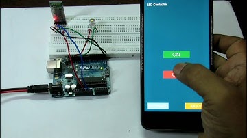 How To Control Led Using Arduino and Mobile