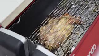 Joshin ondo ロータリーグリル ON 04 でチキンを焼く