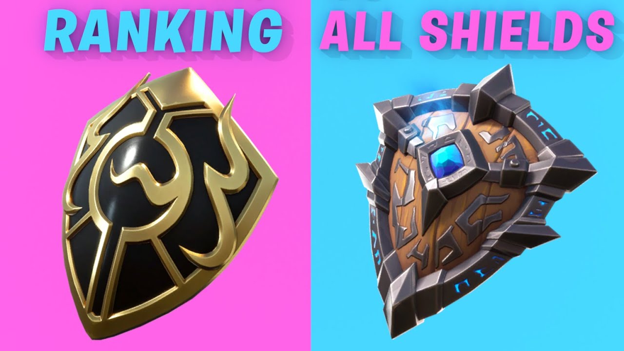 Ranking ALL SHIELDS In Fortnite YouTube
