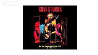 Guns N Roses You Could Be Mine Live in Tokyo 1992 guitar backing track