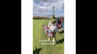 Vikings march to photoshoot  #history #viking #havelok #kidsbooks #grimsby
