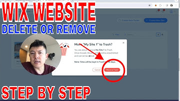✅ Hoe verwijder ik een Wix-website 🔴