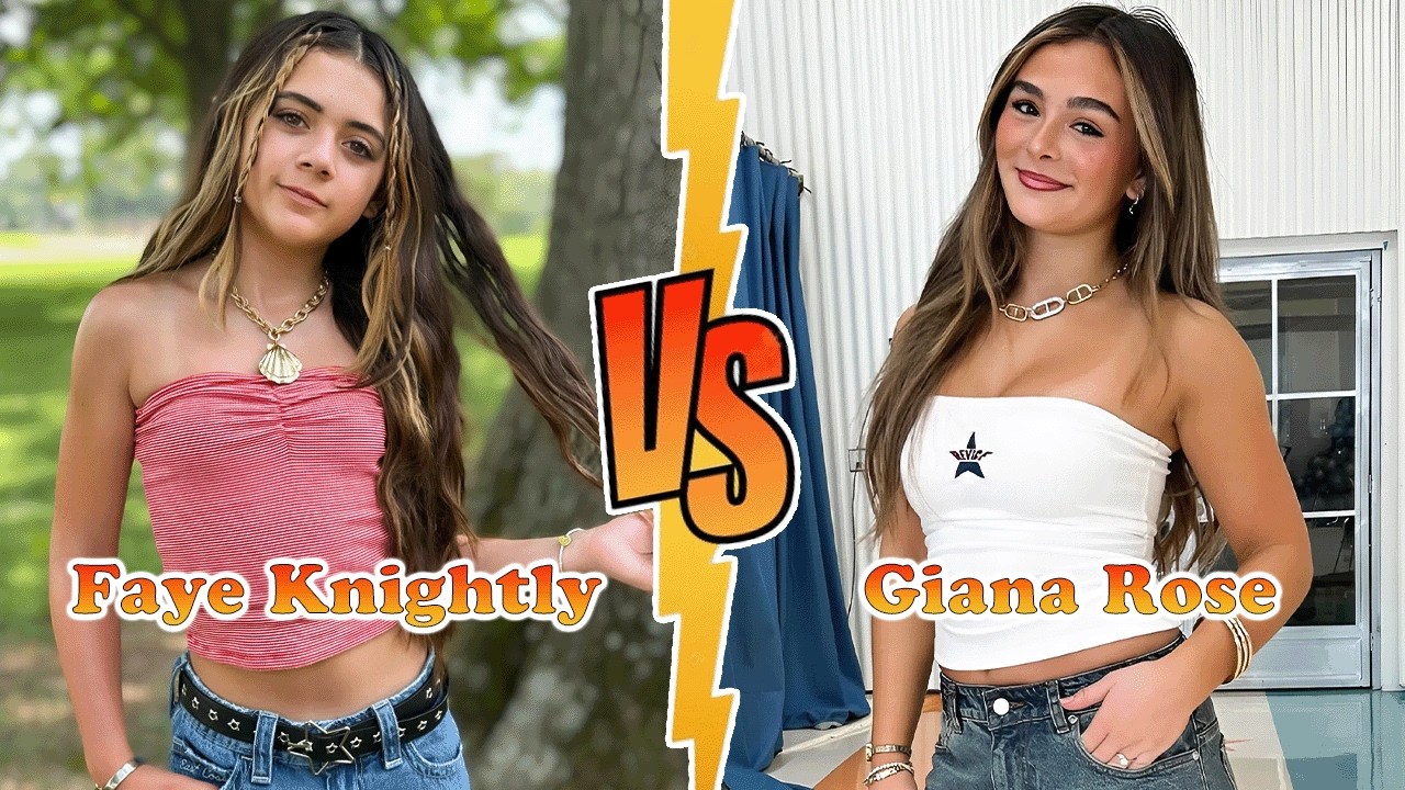 Faye Knightly VS Giana Rose Transformation 👑 New Stars From Baby To 2026