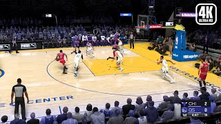 NBA 2K23 - CHICAGO BULLS VS GOLDEN STATE WARRIORS GAMEPLAY