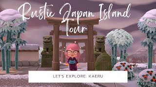 Rustic Japan Themed Island Tour | Animal Crossing New Horizons
