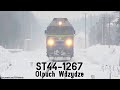 ST44-1267 powoduje śnieżną zamieć przelatując przez Olpuch Wdzydze // ST44-1267 causing a snowstorm