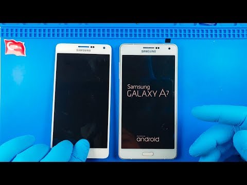 замена экрана Samsung Galaxy A7 2015 🇷🇺