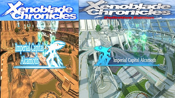 Xenoblade Chronicles: Original vs. Definitive Edition Comparison - Alcamoth