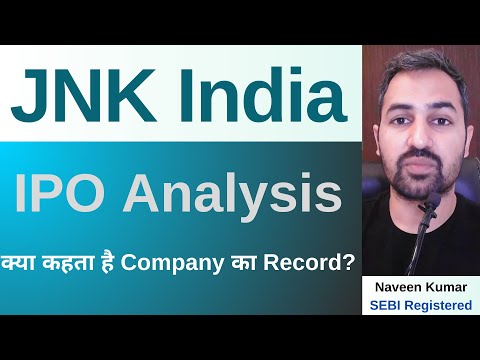 JNK India Limited IPO| JNK India IPO | GMP |  Review | Analysis