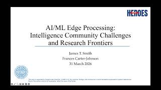 AI ML Edge Processing