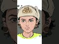 ME IN DOODLE FORM #anime #illustrative #popular #selfpotrait